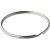 Lucky Line Tempered Steel Nickel-Plated 3/4 In. Key Ring (100-Pack)