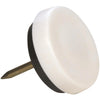 Magic Sliders 1-1/8 In. Round Nail on Furniture Glide,(4-Pack)