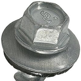 Power Pro Roofing Screws, Self-Drilling, Metal to Wood, Clear, 10 x 1.5-In., 250-Pc.