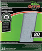 SANDPAPER 9 IN X 11 IN 180 GRITT 25 PK