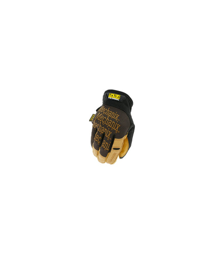 Mechanix Wear Leather Work Gloves Leather Original® Medium, Brown