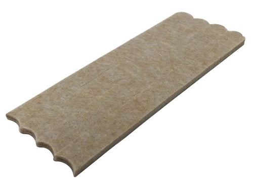 Shepherd Hardware 1/2-Inch x 2-5/8-Inch Heavy Duty Self-Adhesive Felt Furniture Strips