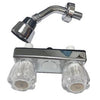 RV Concealed Shower Valve, 4-In.