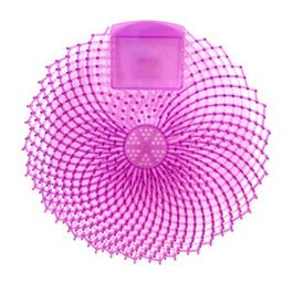 Urinal Screen, Purple Berry Fusion, 7 x 7-In.
