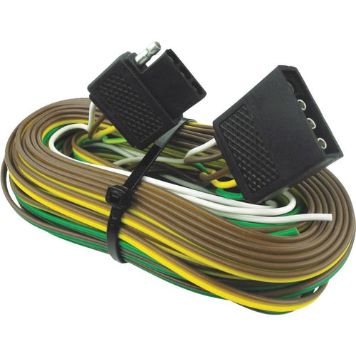Seachoice 4-Pole Flat 4 Ft. Vehicle/25 Ft. Trailer Y-Harness