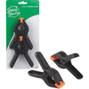 Smart Savers 4 In. Plastic Spring Clamp Set (2-Piece)