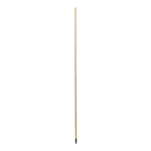 Waddell 60 In. Metal Threaded Wood Broom Handle