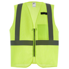 Milwaukee Class 2 High Visibility Yellow Mesh One Pocket Safety Vest - 2X/3X