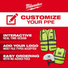 Milwaukee Class 2 High Visibility Yellow Mesh One Pocket Safety Vest - 2X/3X