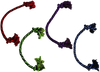 MultiPetNuts For Knots™ 2-Knot Jumbo Rope Dog Toys