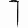 Fusion Wired Low-Voltage LED Stake Light Black Metal Adjustable 80 Lumens