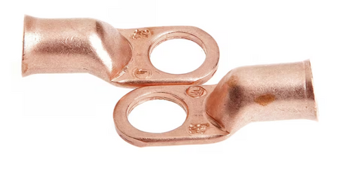 Forney Lug for Number 1/0 Cable, 1/2 in Stud, Premium Copper