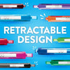 Paper Mate InkJoy 300RT Retractable Ballpoint Pens, Medium Point (1.0mm)