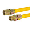 Eastman 3/8 in. OD Stainless Steel Gas Connector - FIP x MIP