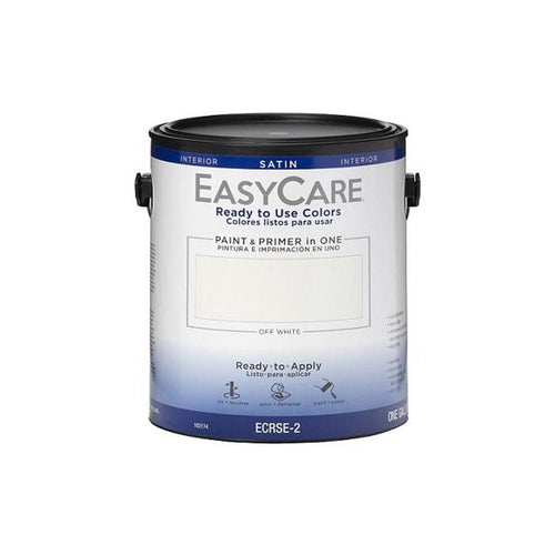 True Value EasyCare Ready to Use Colors 1 Gal. Off White Interior Satin Acrylic Latex Paint