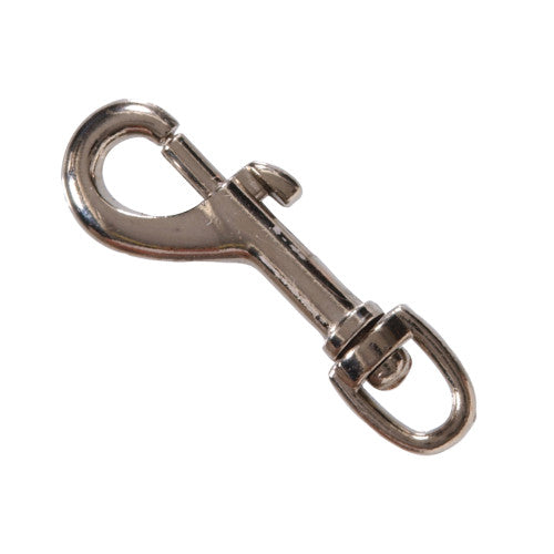 Hillman Hardware Essentials Round Swivel Eye Bolt Snap Nickel (1/2 x 3/8)