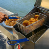 Bayou Classic 4-gal Stainless Bayou® Fryer with Cart