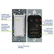 Decora Slide Dimmer Switch for Dimmable LED, CFL, and Incandescent Lighting