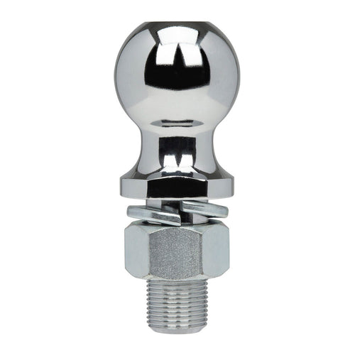 TowSmart Class 3 5,000 lb. 2 in. Ball Diameter, 1 in. Shank Diameter, 2 in. Shank Length Chrome Trailer Hitch Ball