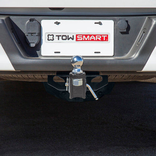 TowSmart Class 3 5,000 lb. 2 in. Ball Diameter, 1 in. Shank Diameter, 2 in. Shank Length Chrome Trailer Hitch Ball