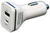 Service Tool Dual DC Charger 2.1/1amp - White