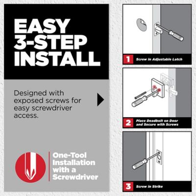 Kwikset Tylo Project Pack - Two Keyed Knobs and Two Keyed One Side Deadbolts - with Pin & Tumbler