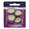 Chair Carpet Glides, Nail-On, 1.25-In., 4-Pk.