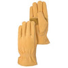 Leather Driver Glove, Gold, Small