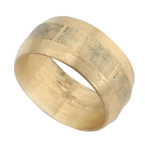 Anderson Metals 1/2 In. Low Lead Brass Compression Sleeve (50-Pack)