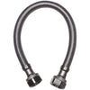 B&K 1/2 In. F X 1/2 In. OD X 16 In. L Stainless Steel Faucet Connector