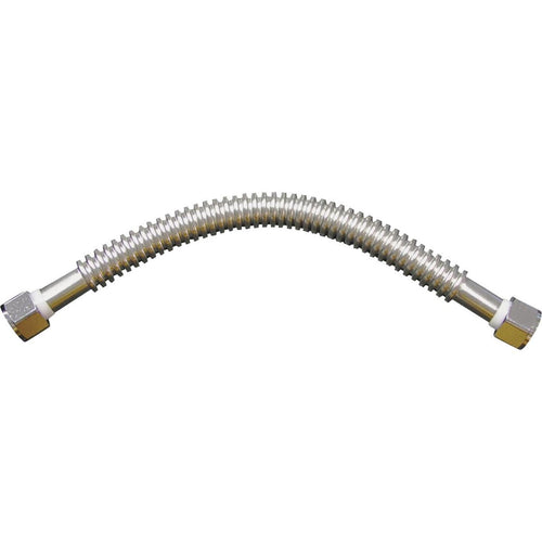 B&K 3/4 In. FPT x 3/4 In. FPT x 12 In. L Stainless Steel Water Heater Connector