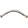 B&K 3/4 In. FPT x 3/4 In. FPT x 18 In. L Stainless Steel Water Heater Connector