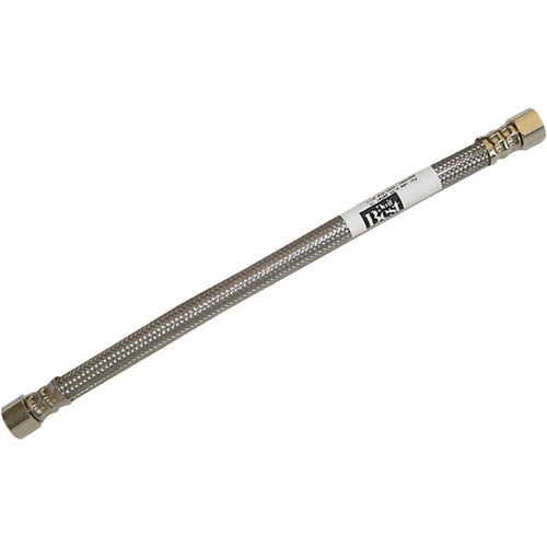 B&K 3/8 In. C x 3/8 In. C x 12 In. L Stainless Steel Faucet Connector