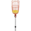 Best Garden Basket w/ Long Handle Enameled Steel Aluminum Fruit Picker