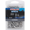 Channellock 1/8 In. Dia. x 1/4 In. Grip Aluminum Multigrip POP Rivet (100-Pack)