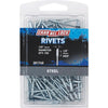 Channellock 1/8 In. Dia. x 1/8 In. Grip Steel Multigrip POP Rivet (100-Pack)
