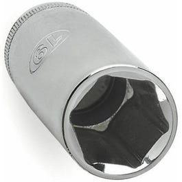 Metric Deep Socket, 6-Point, 1/2-In. Drive, 27mm