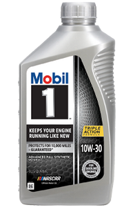 Mobil 1™ 10W-30 Tri-Synthetic Motor Oil 1 Quart