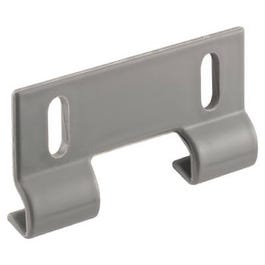 2-Pack Gray Shower Door Bottom Hook Guide