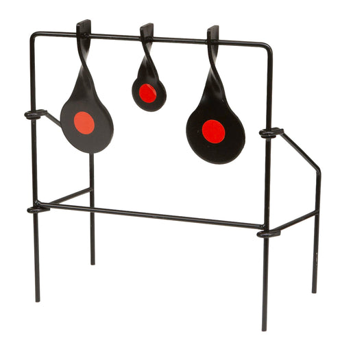 Allen 15265 Spinner Target  22 LR Rifles, Pistols, Air Guns Black Paddle w/Red Target Steel