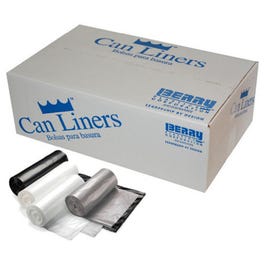 Can Liners, Gray, 33-Gal., 33 x 39-In., 100-Ct.