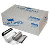 Can Liners, Gray, 40 x 46-In., 45-Gal., 100-Ct.