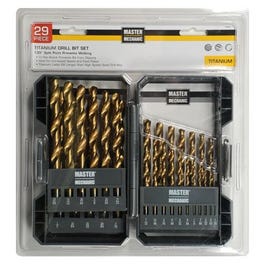 29-Pc. Titanium Drill Bit Set