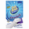 Premium Comfort Vinyl Gloves, Latex-Free, White With Flocked Cotton Lining, Large, Pr.