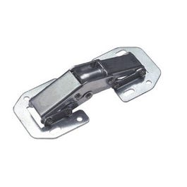 Concealed Spring Hinge, Non-Mortise, Unichrome, 2-Pk.