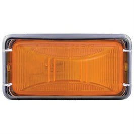 LED Trailer Marker Light Kit, Amber, 2.5 x 1.25-In.