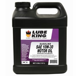 Gasoline Engine Oil, 10W-30, 2-Gallons