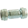 Galvanized Pipe Repair Coupling, 1-In. Compression