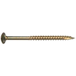 Power Pro Wood Construction Lag Screws, Bronze Ceramic, 1/4 x 2-In., 50-Pk.