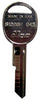 Kaba Ilco Key Blank H-Keyway for General Motors Door & Trunk